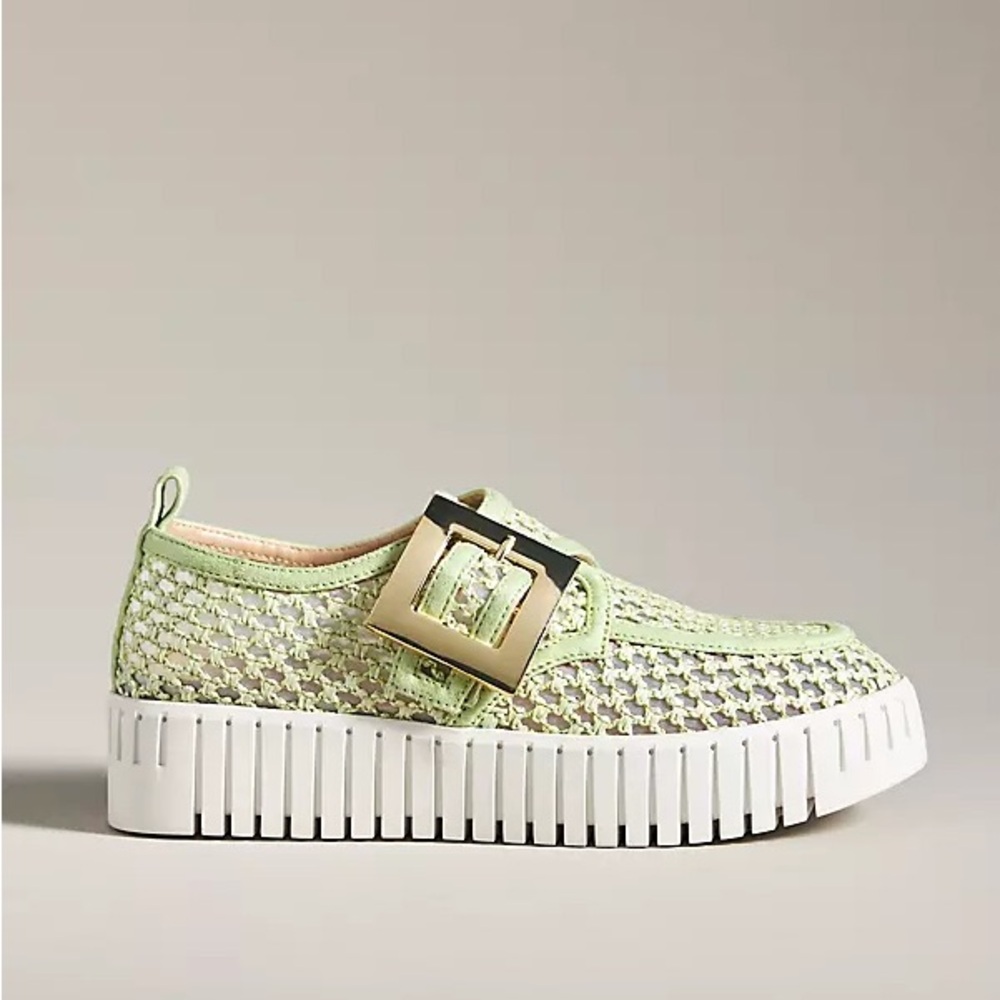 Silent D Bravissimo Green Loafer - Size 6 - Very Gently Worn w/ Box - Anthro